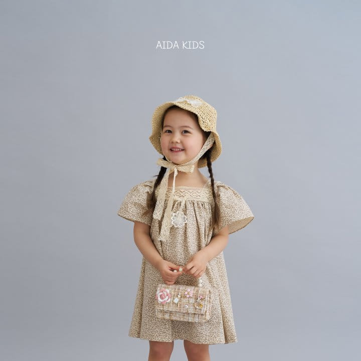 Aida - Korean Children Fashion - #magicofchildhood - Two-Way Square Neck One-Piece - 5