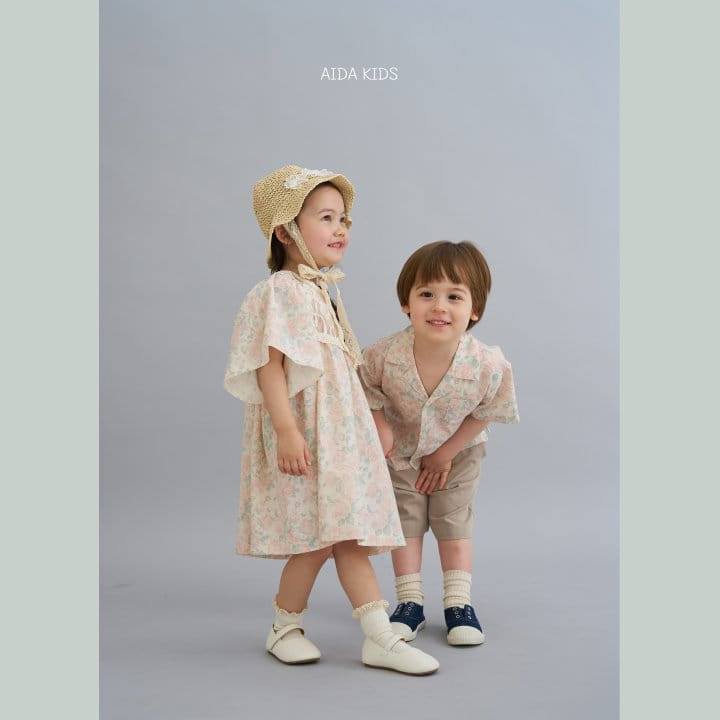 Aida - Korean Children Fashion - #littlefashionista - Rose See-through One-Piece - 4