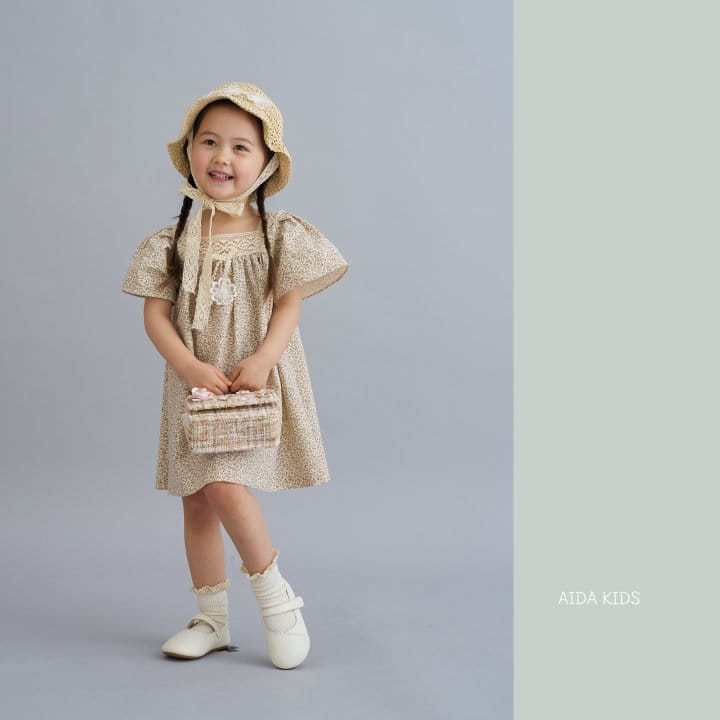 Aida - Korean Children Fashion - #minifashionista - Two-Way Square Neck One-Piece - 6