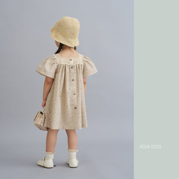 Aida - Korean Children Fashion - #prettylittlegirls - Two-Way Square Neck One-Piece - 7