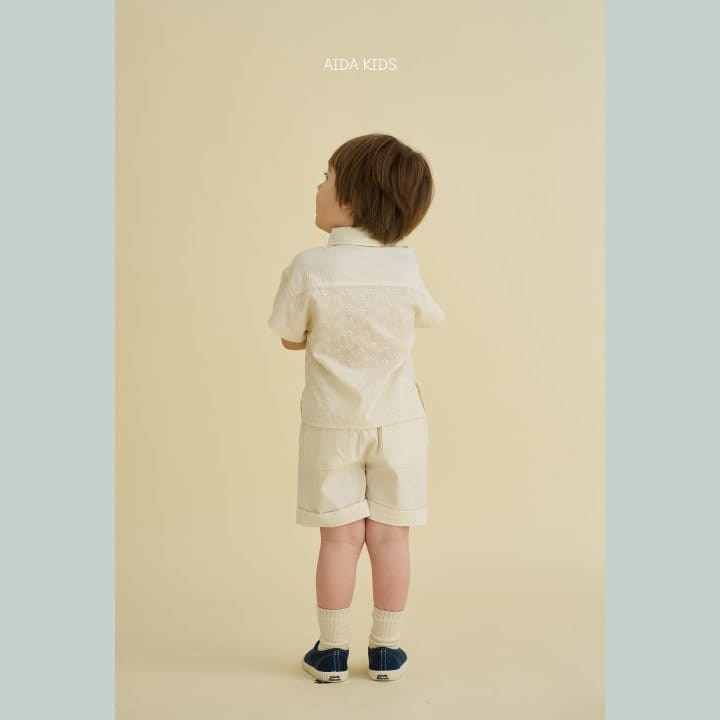 Aida - Korean Children Fashion - #stylishchildhood - Dobby Shorts - 8