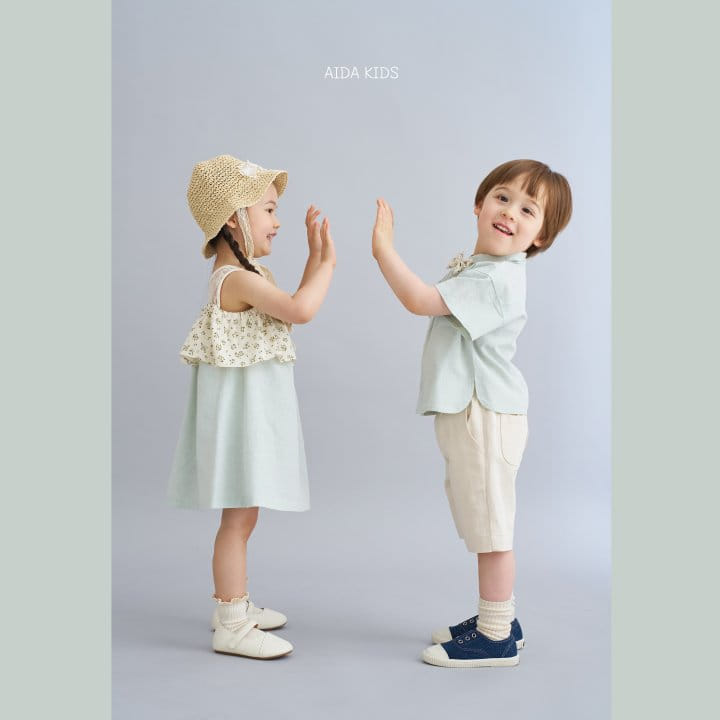 Aida - Korean Children Fashion - #todddlerfashion - Mine Mid-length shorts - 7