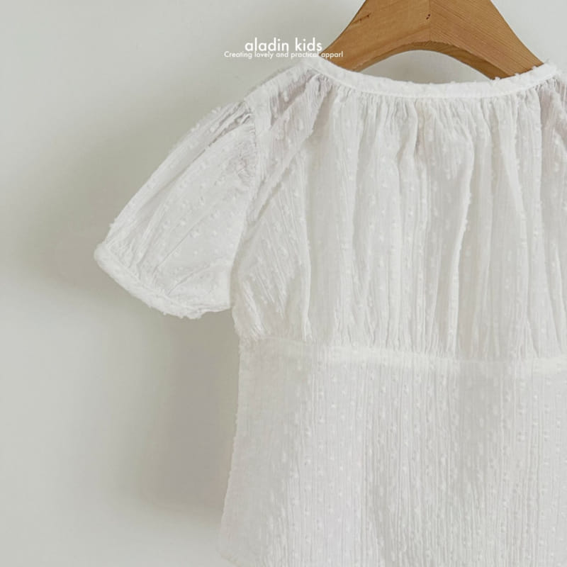 Aladin - Korean Children Fashion - #discoveringself - Attractive Shirring Blouse - 6