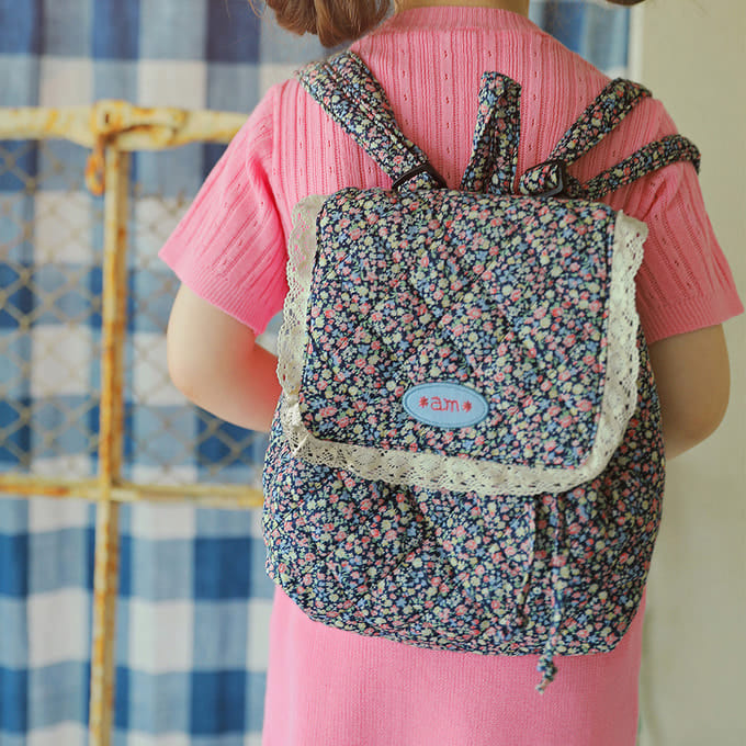 Amber - Korean Children Fashion - #designkidswear - Som Som Quilting Back Pack