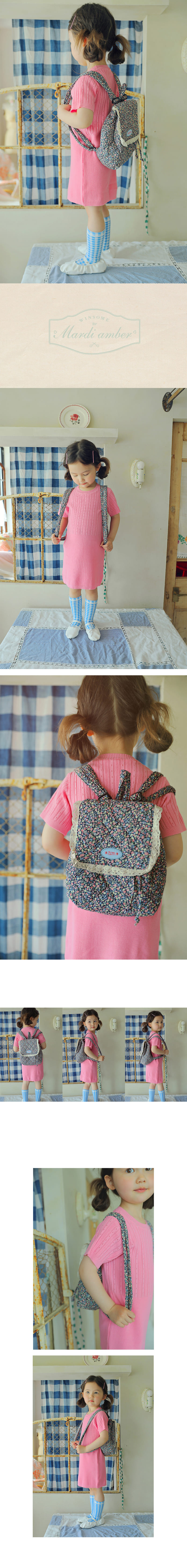 Amber - Korean Children Fashion - #discoveringself - Som Som Quilting Back Pack - 2