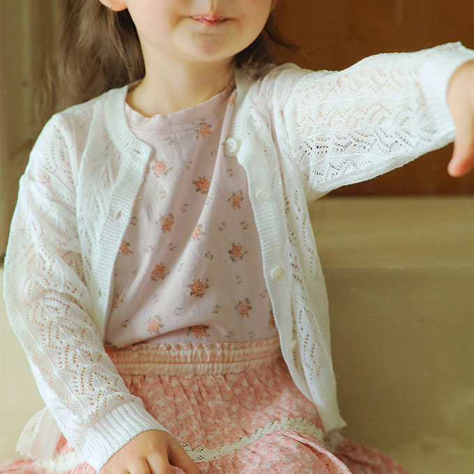 Amber - Korean Children Fashion - #kidsshorts - Summer Knit Cardigan