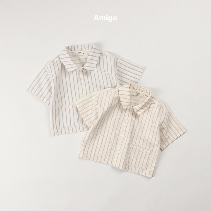 Amigo - Korean Children Fashion - #Kfashion4kids - Summer Twins Shirt - 6