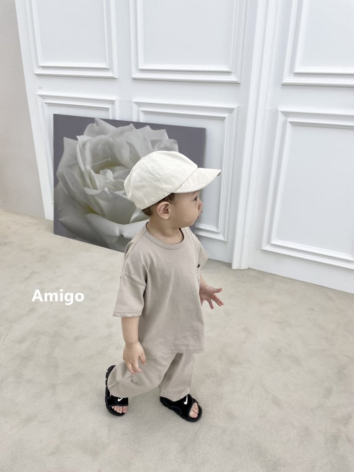 Amigo - Korean Children Fashion - #Kfashion4kids - Melberne Top Bottom Set - 5