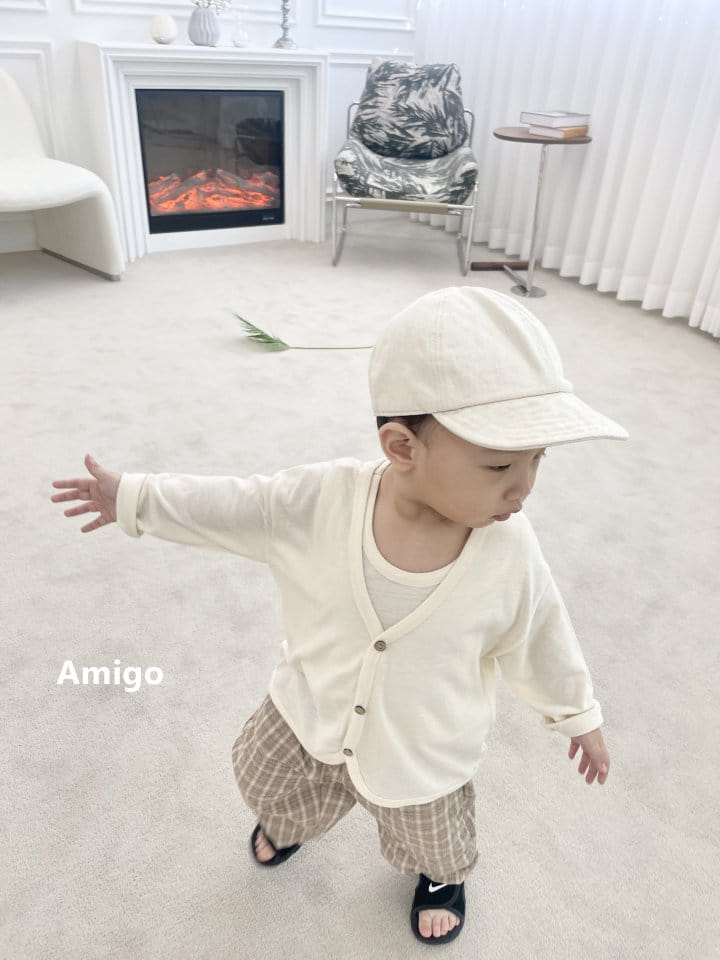 Amigo - Korean Children Fashion - #kidzfashiontrend - L Cardigan Set - 4