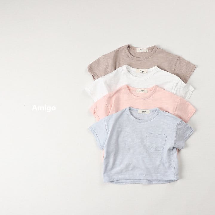 Amigo - Korean Children Fashion - #childofig - Summer Slub Tee