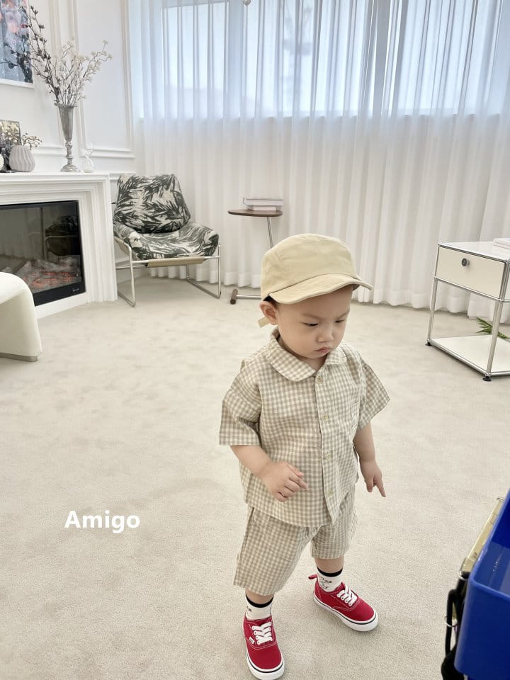 Amigo - Korean Children Fashion - #childofig - Gobang Shirt