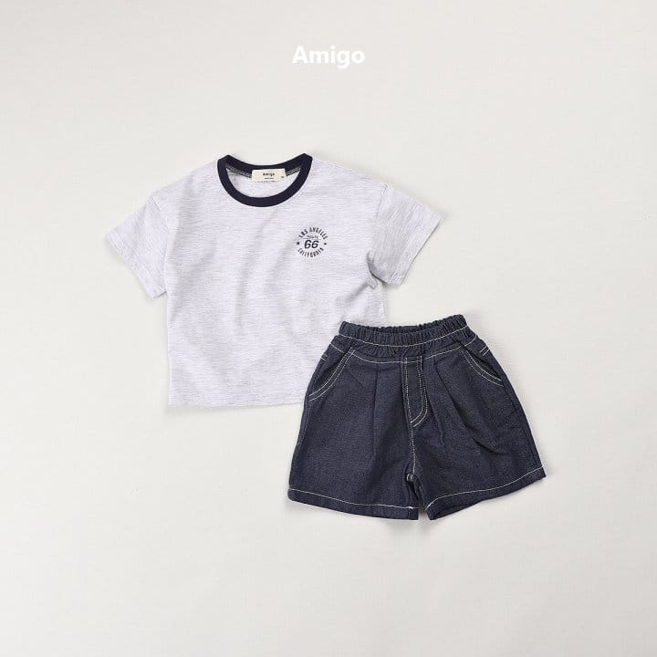 Amigo - Korean Children Fashion - #childrensboutique - Stitch Denim - 8