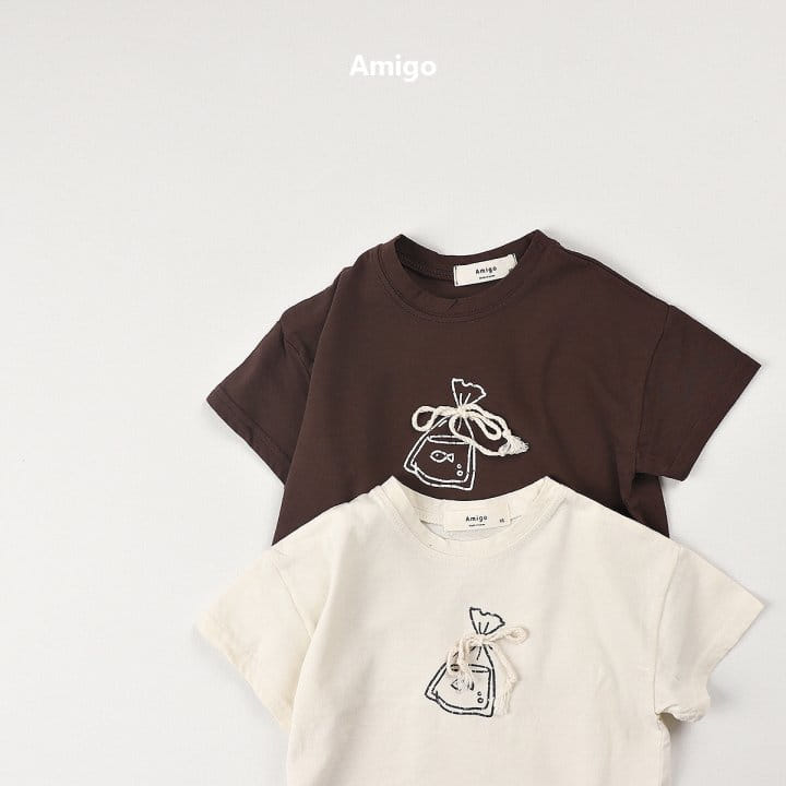 Amigo - Korean Children Fashion - #childofig - Fish Tee - 4