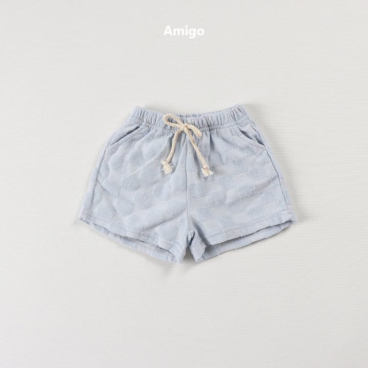 Amigo - Korean Children Fashion - #childrensboutique - Terry Block Pants - 6