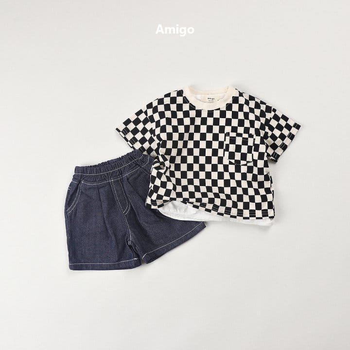 Amigo - Korean Children Fashion - #designkidswear - Stitch Denim - 9