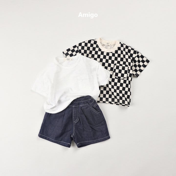 Amigo - Korean Children Fashion - #designkidswear - Vans Check Tee - 7