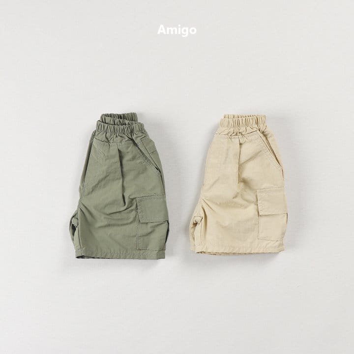 Amigo - Korean Children Fashion - #designkidswear - Marble Cargo Pants - 3