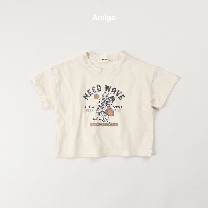 Amigo - Korean Children Fashion - #designkidswear - Rabbit Tee - 6