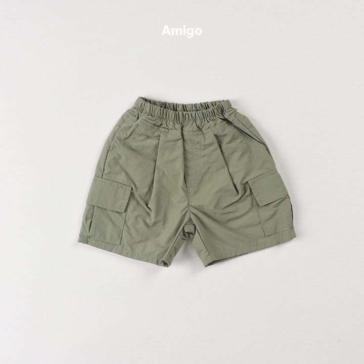 Amigo - Korean Children Fashion - #designkidswear - Marble Cargo Pants - 4