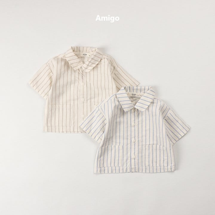 Amigo - Korean Children Fashion - #discoveringself - Summer Twins Shirt