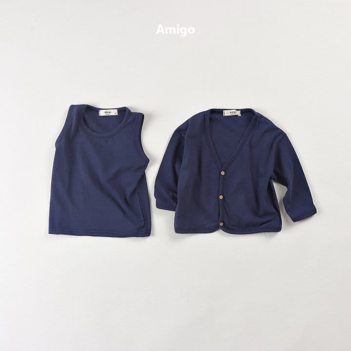 Amigo - Korean Children Fashion - #fashionkids - C L Cardigan Set - 6