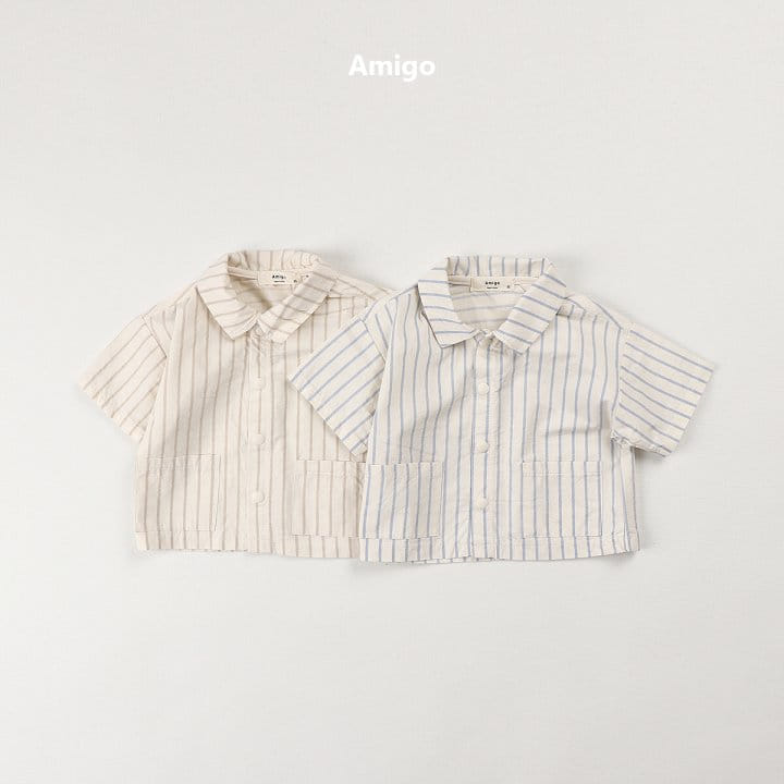 Amigo - Korean Children Fashion - #fashionkids - Summer Twins Shirt - 2