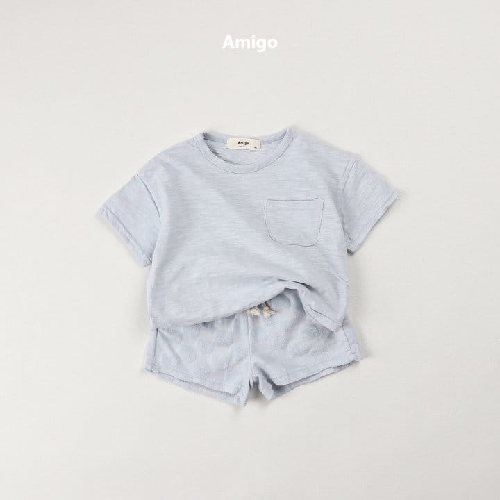 Amigo - Korean Children Fashion - #fashionkids - Terry Block Pants - 9