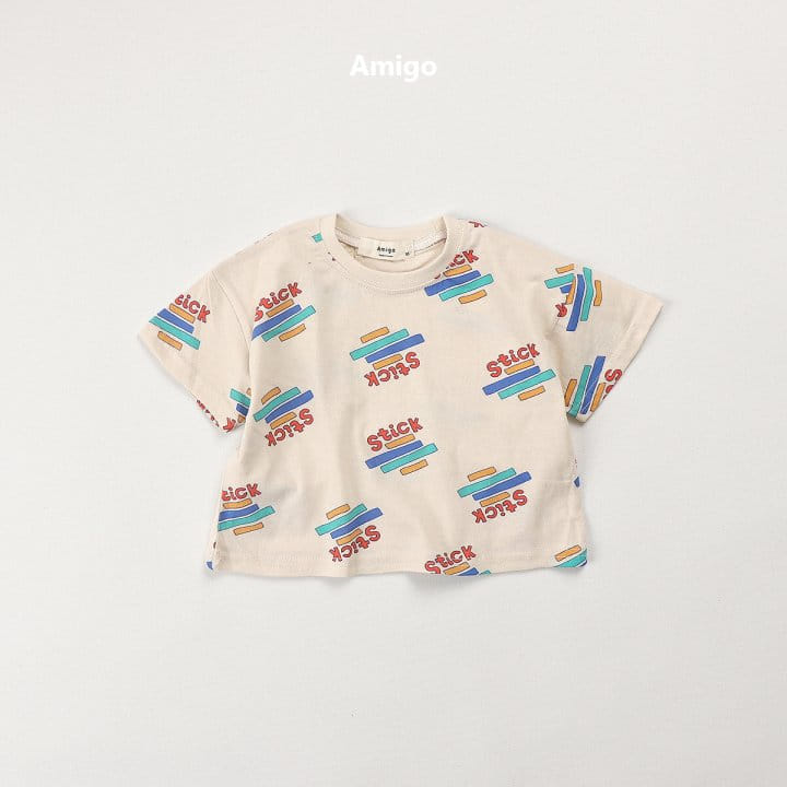 Amigo - Korean Children Fashion - #discoveringself - Stick Tee - 4