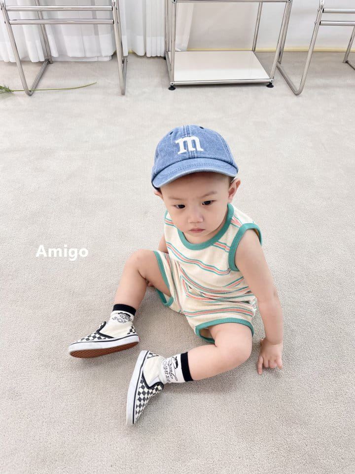 Amigo - Korean Children Fashion - #fashionkids - Terry ST Top Bottom Set - 3