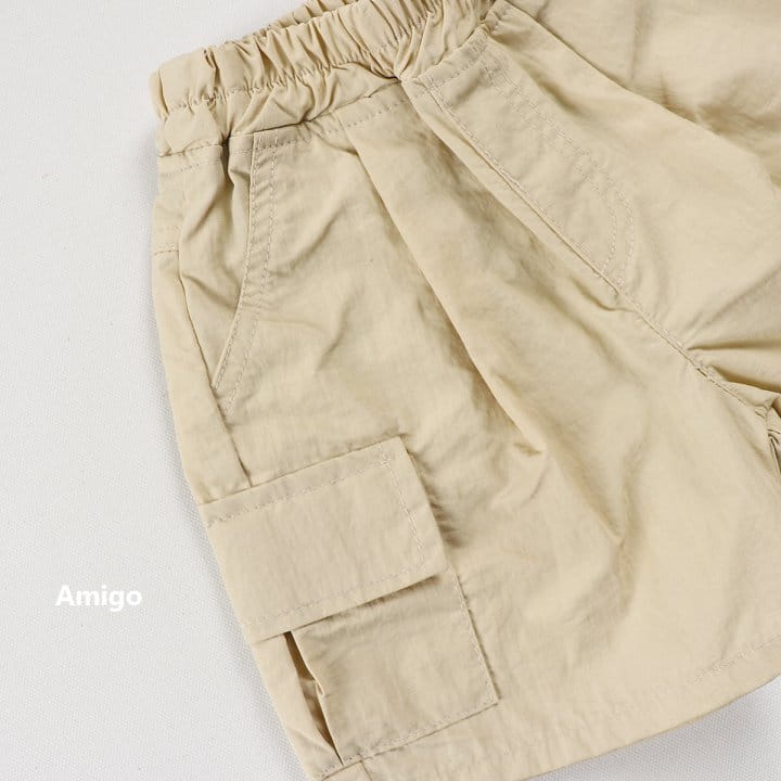 Amigo - Korean Children Fashion - #kidsshorts - Marble Cargo Pants - 6