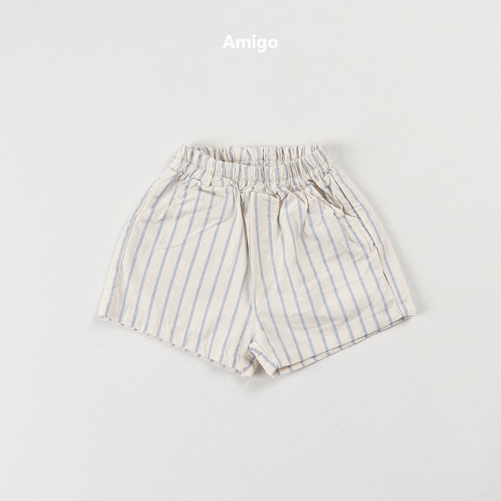 Amigo - Korean Children Fashion - #kidsshorts - Summer Twins Pants - 2