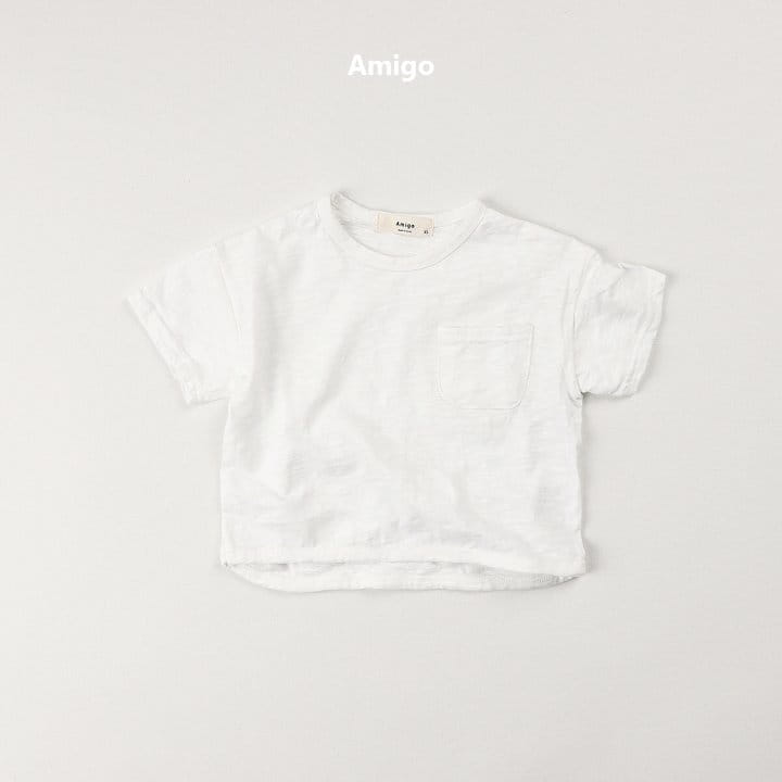 Amigo - Korean Children Fashion - #kidsshorts - Summer Slub Tee - 6