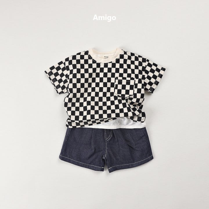 Amigo - Korean Children Fashion - #kidsstore - Vans Check Tee - 11