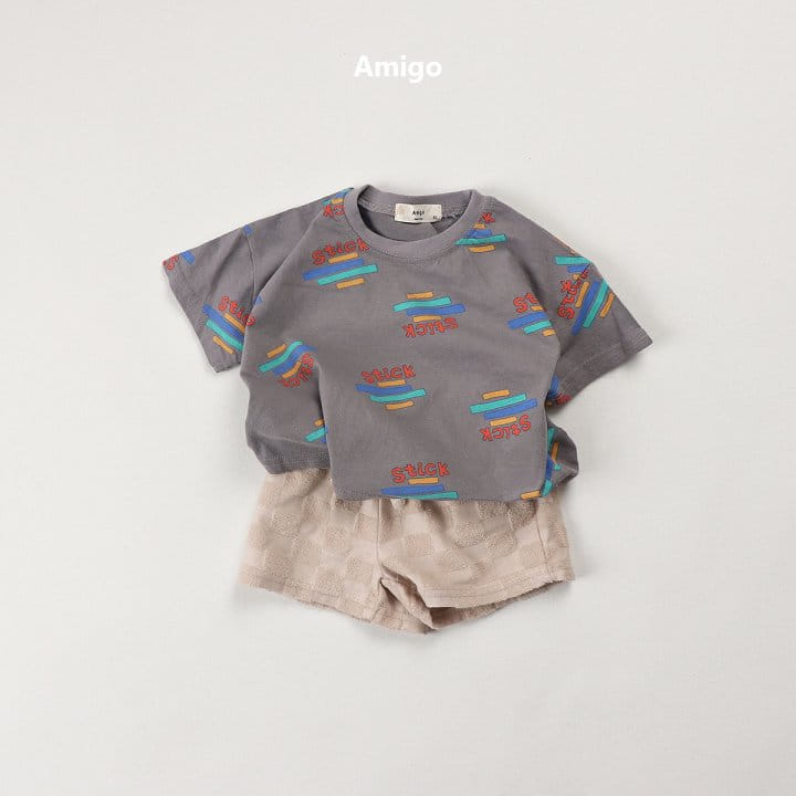 Amigo - Korean Children Fashion - #kidsstore - Stick Tee - 6