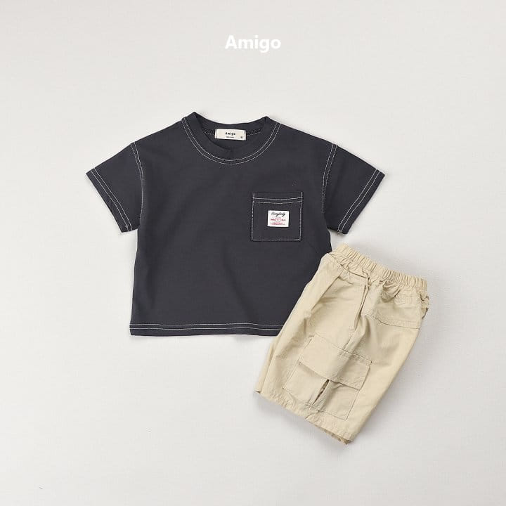 Amigo - Korean Children Fashion - #littlefashionista - Marble Cargo Pants - 10