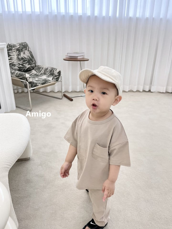 Amigo - Korean Children Fashion - #littlefashionista - Melberne Top Bottom Set - 6