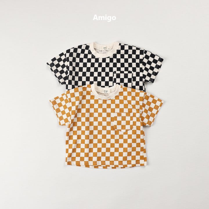 Amigo - Korean Children Fashion - #magicofchildhood - Vans Check Tee