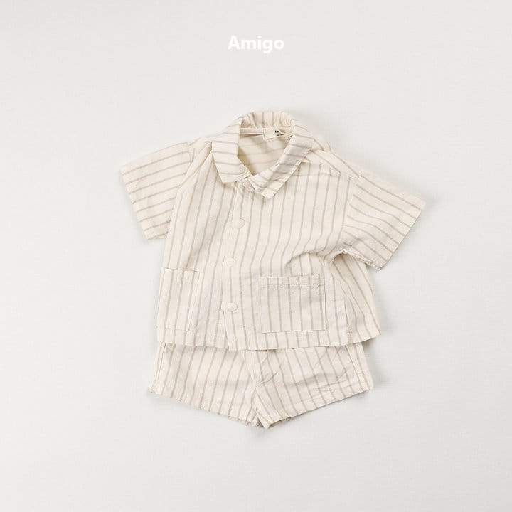 Amigo - Korean Children Fashion - #magicofchildhood - Summer Twins Shirt - 8