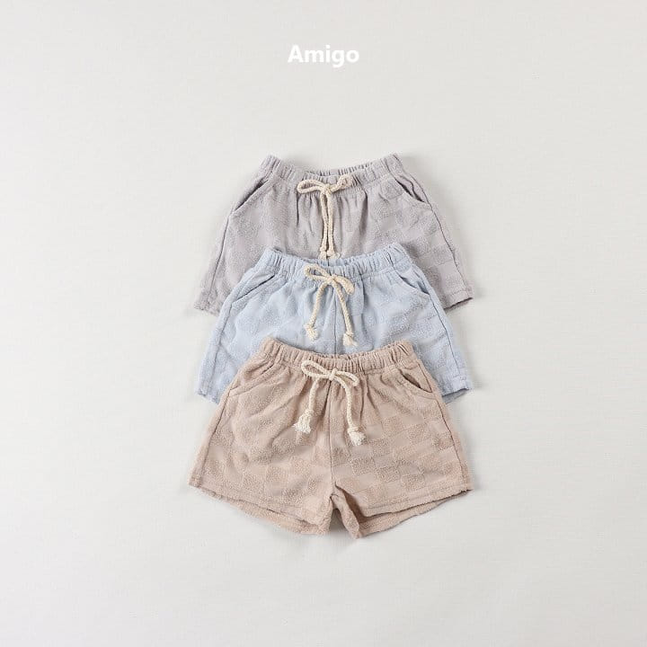 Amigo - Korean Children Fashion - #magicofchildhood - Terry Block Pants