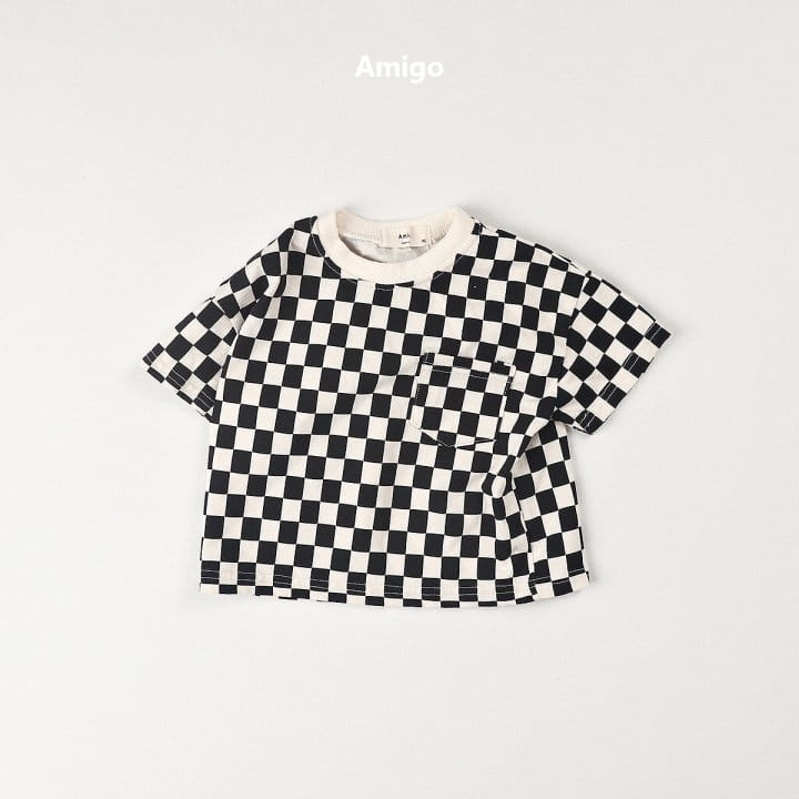 Amigo - Korean Children Fashion - #prettylittlegirls - Vans Check Tee - 3