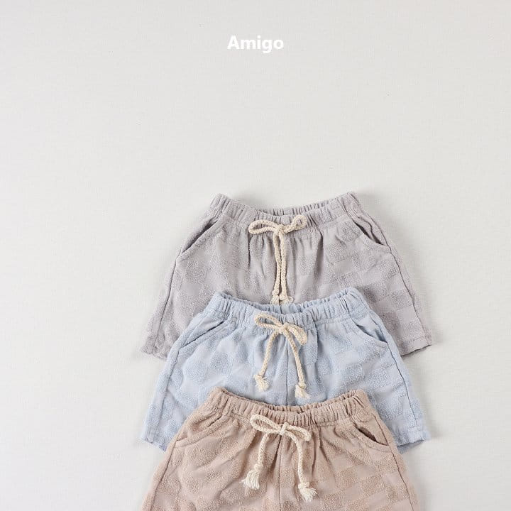 Amigo - Korean Children Fashion - #prettylittlegirls - Terry Block Pants - 3