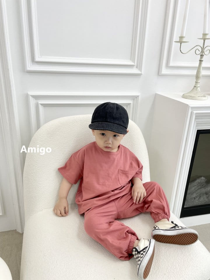 Amigo - Korean Children Fashion - #todddlerfashion - Melberne Top Bottom Set - 10