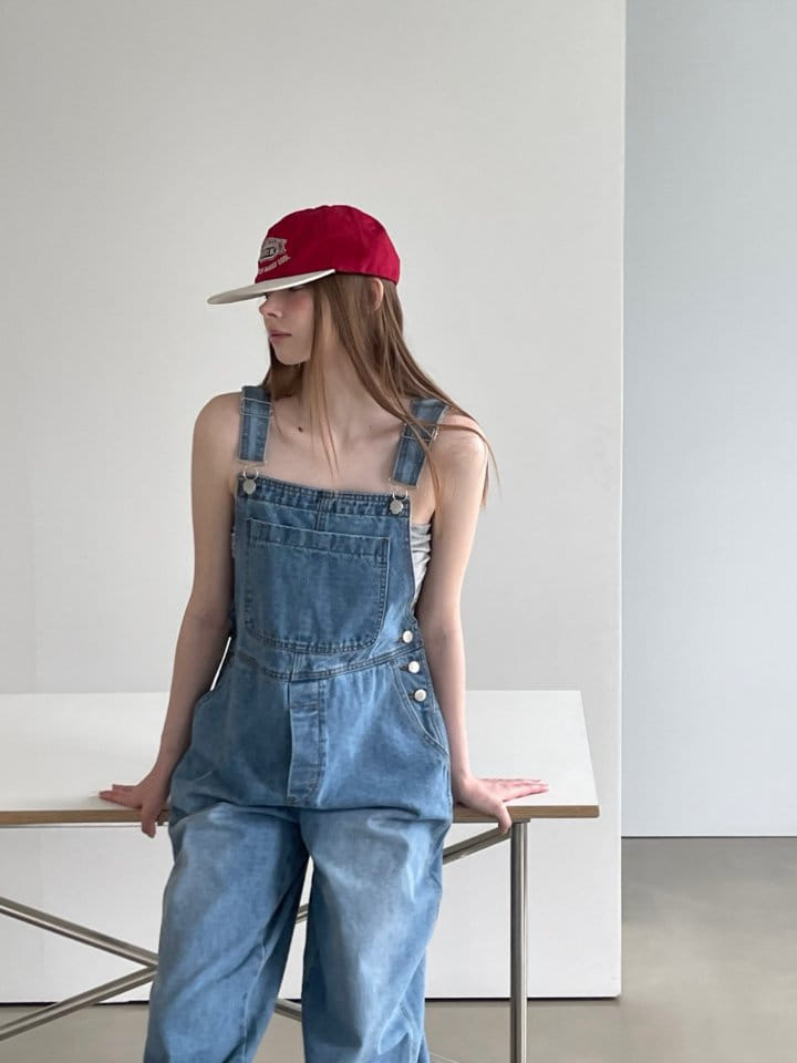 Another Avenue - Korean Women Fashion - #thatsdarling - Dungarees Denim Pants - 6