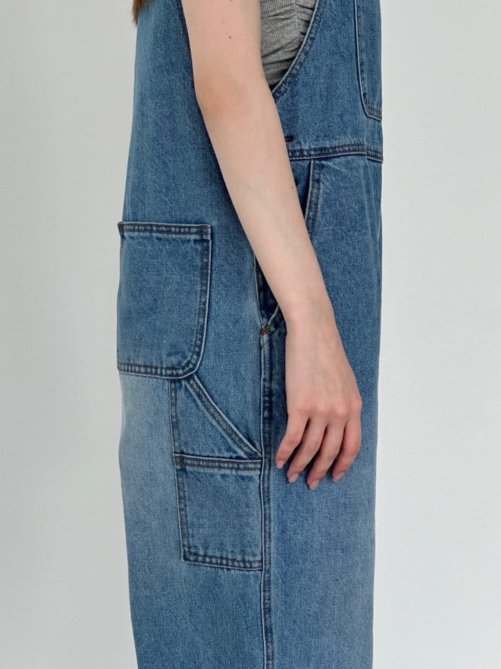 Another Avenue - Korean Women Fashion - #thelittlethings - Dungarees Denim Pants - 7