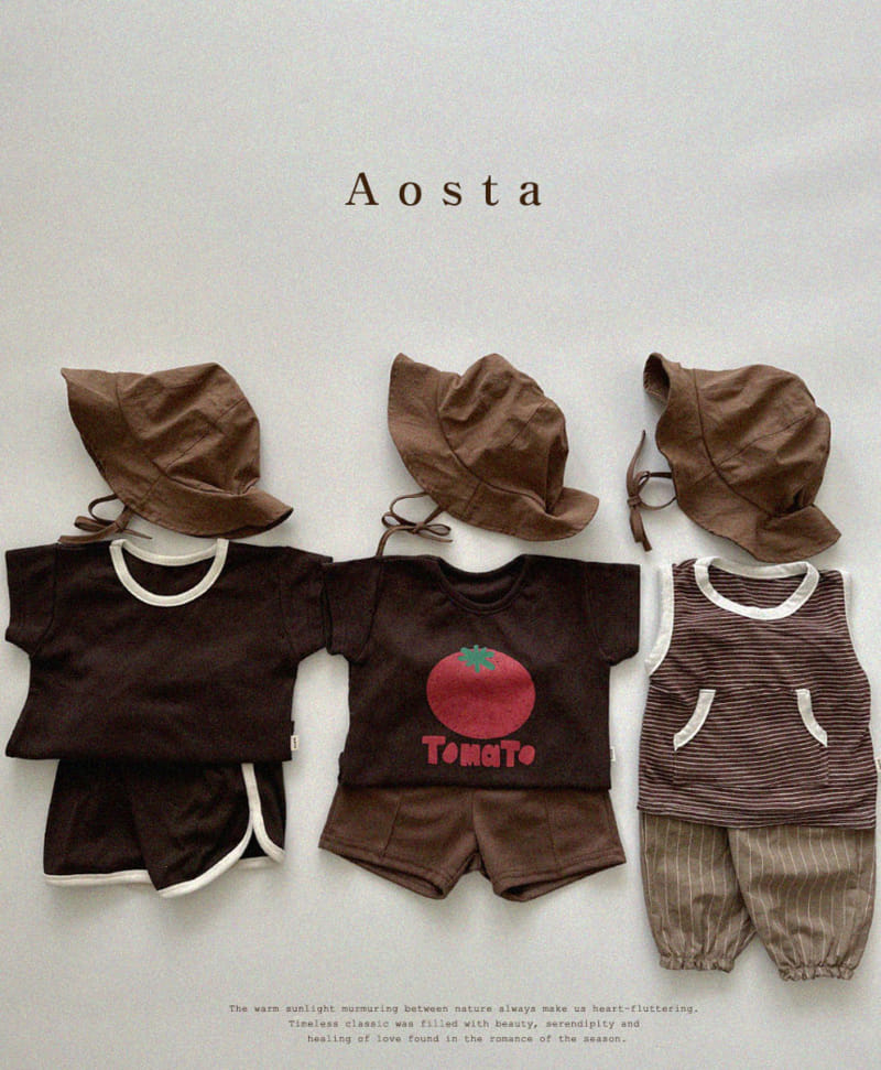 Aosta - Korean Children Fashion - #designkidswear - Tomato Tee - 7