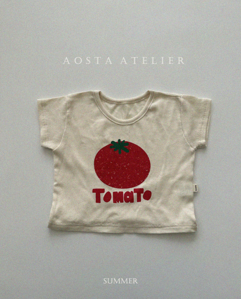 Aosta - Korean Children Fashion - #discoveringself - Tomato Tee - 8