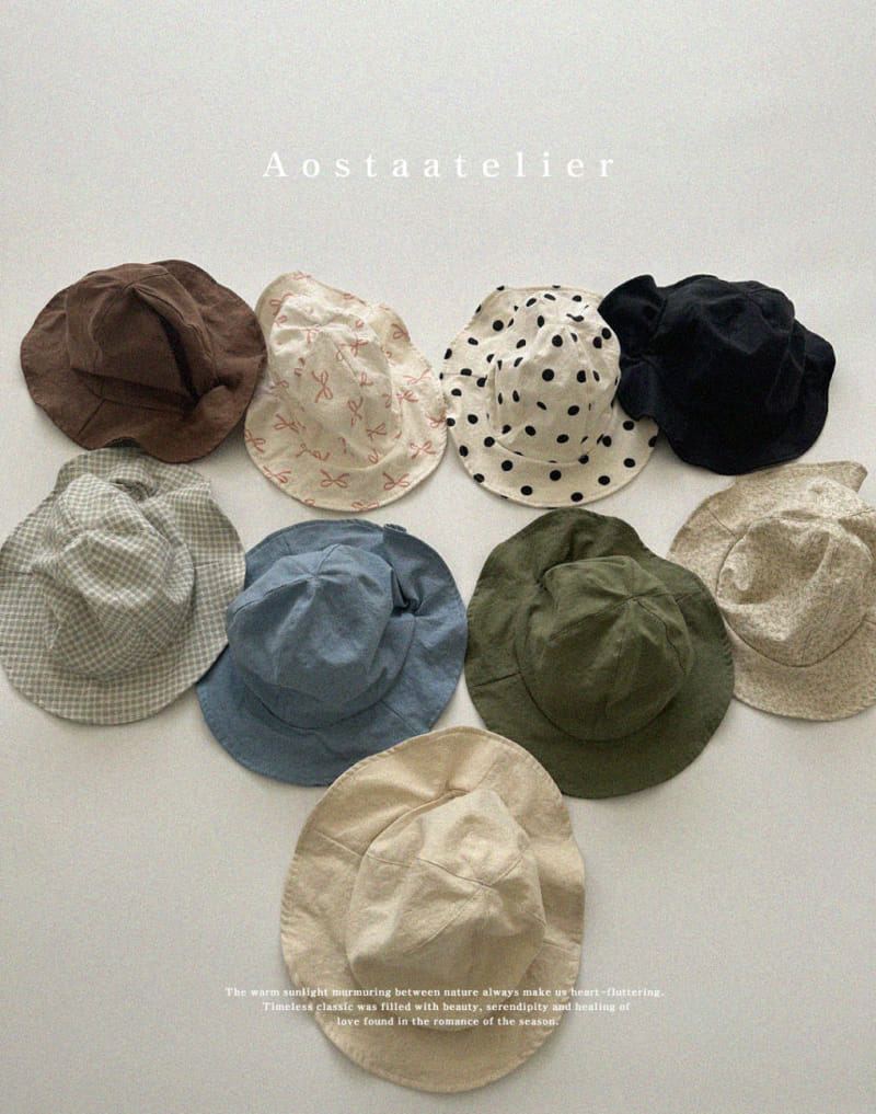 Aosta - Korean Children Fashion - #kidsstore - Bucket Hat - 2