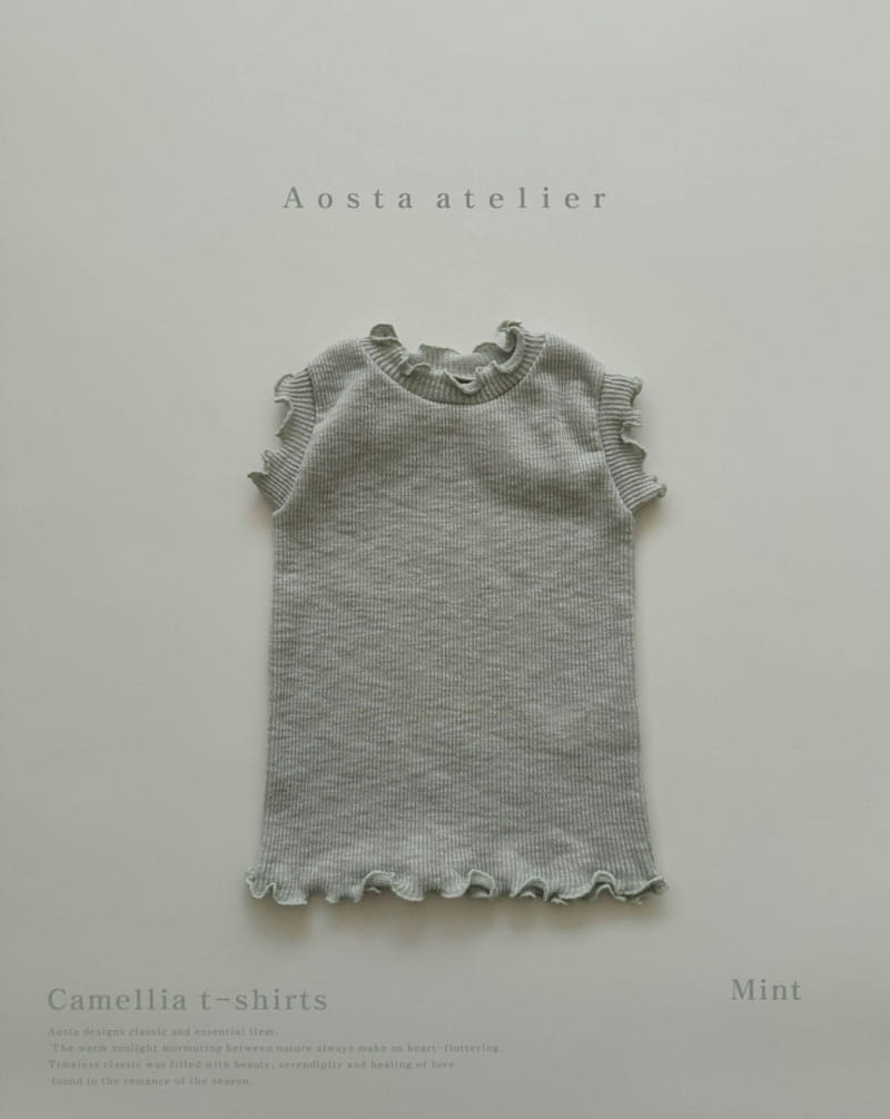 Aosta - Korean Children Fashion - #magicofchildhood - Camellia Tee - 9