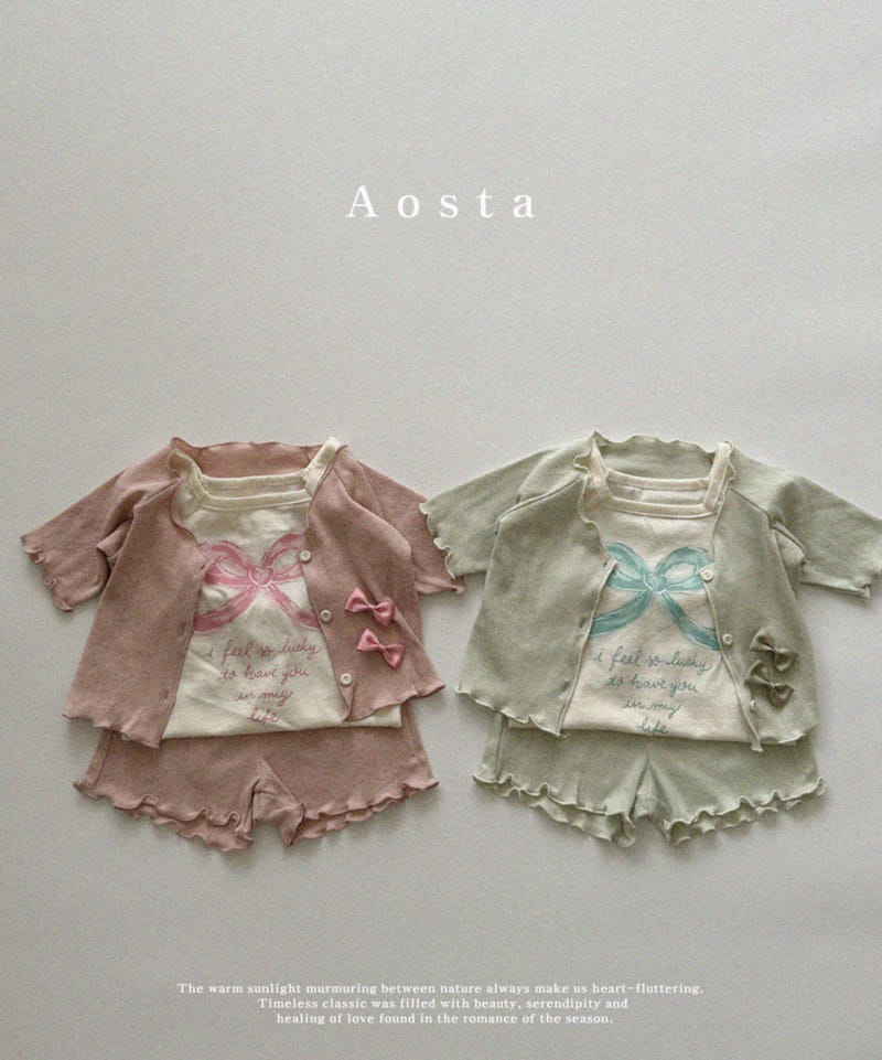 Aosta - Korean Children Fashion - #minifashionista - Eyelet Cardigan - 10