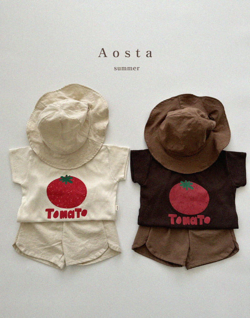 Aosta - Korean Children Fashion - #todddlerfashion - Tomato Tee - 2